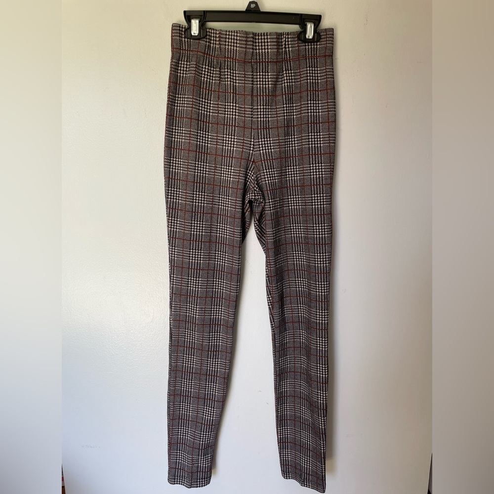 Forever 21 Plaid Leggings, Size S